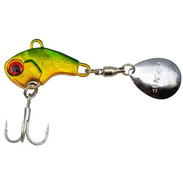 Meest Verkocht Senshu Tetracup Jig | Spinner | Firetiger | 65mm | Haakmaat 6 | 21g