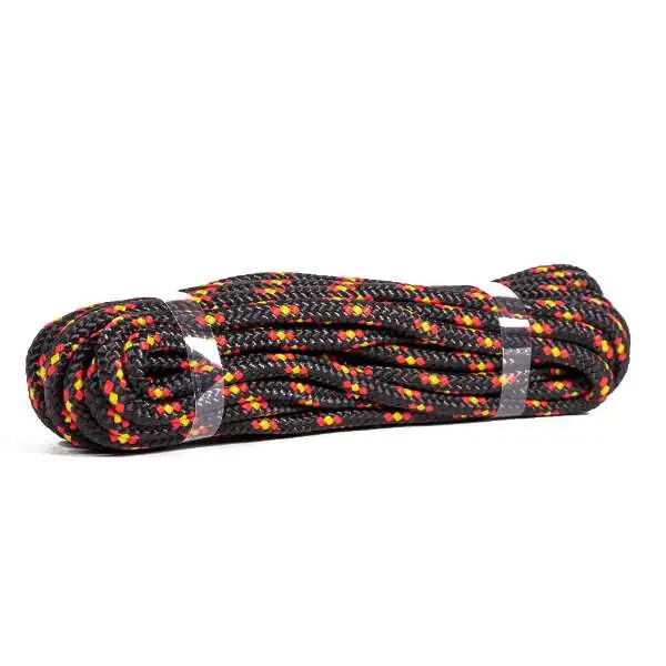 Tijdelijk Beschikbaar Traxis Polypropyleen Touw | Black/Red | 8mm | 10m