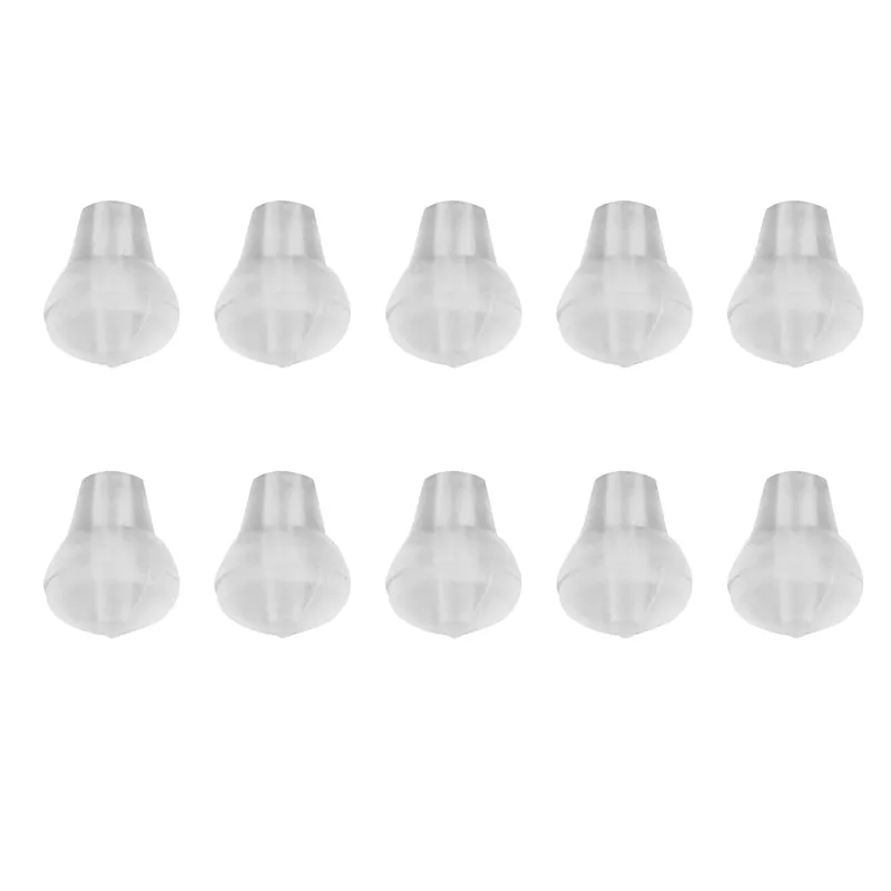 Exclusieve Aanbieding Faith Rig Ring Stops | Transparant | 10 Stuks