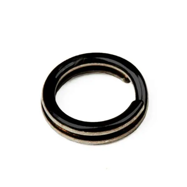 Koop Online Spro Split Ring | Matt Black | Maat 6
