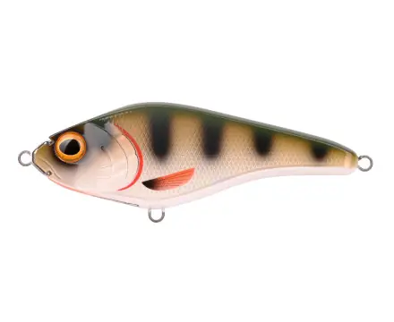 Koop Online Spro The Rapper 128 SLS | UV Perch | 49g | Jerkbait