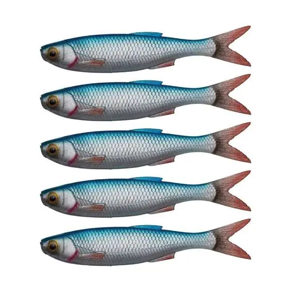 Savage Gear Craft Dying Minnow | Shad | Blue Pearl | 7.5cm | 2g | 5 Stuks Seizoensaanbieding