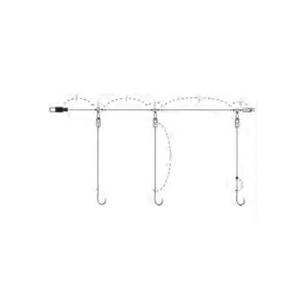 Direct Verzonden Yuki Atlantic Rig Seat | 0.35mm | Haakmaat 4 | Onderlijn