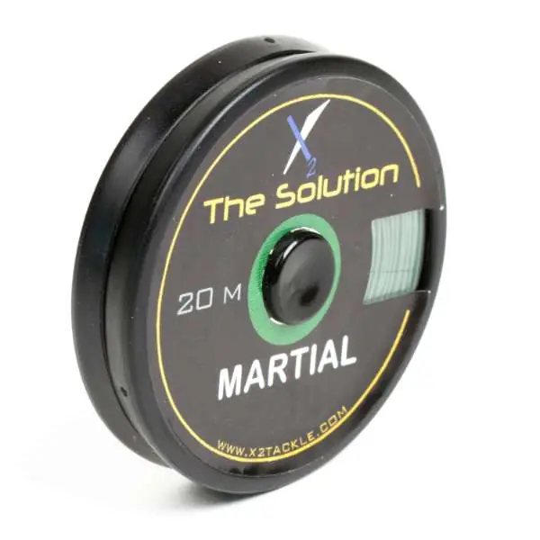 Populair Martial Skin Leader W.Green 15lb 20m