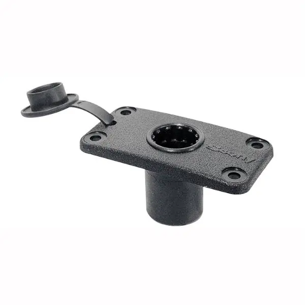 Round Flush Deck Mounting Bracket, Black Sealed bottom + Rai Rechtstreeks Van De Fabrikant