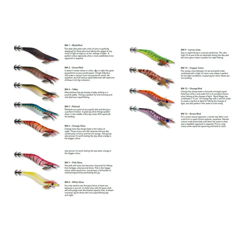 Black Magic Squid Snatcher 2.5 Pilchard Populair