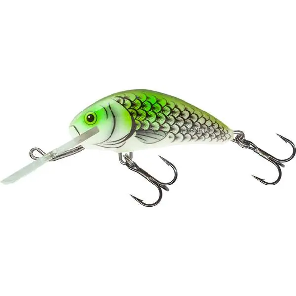 Salmo Hornet Sinking | Plug | Olive Hot Spot | 6cm Betaalbaar