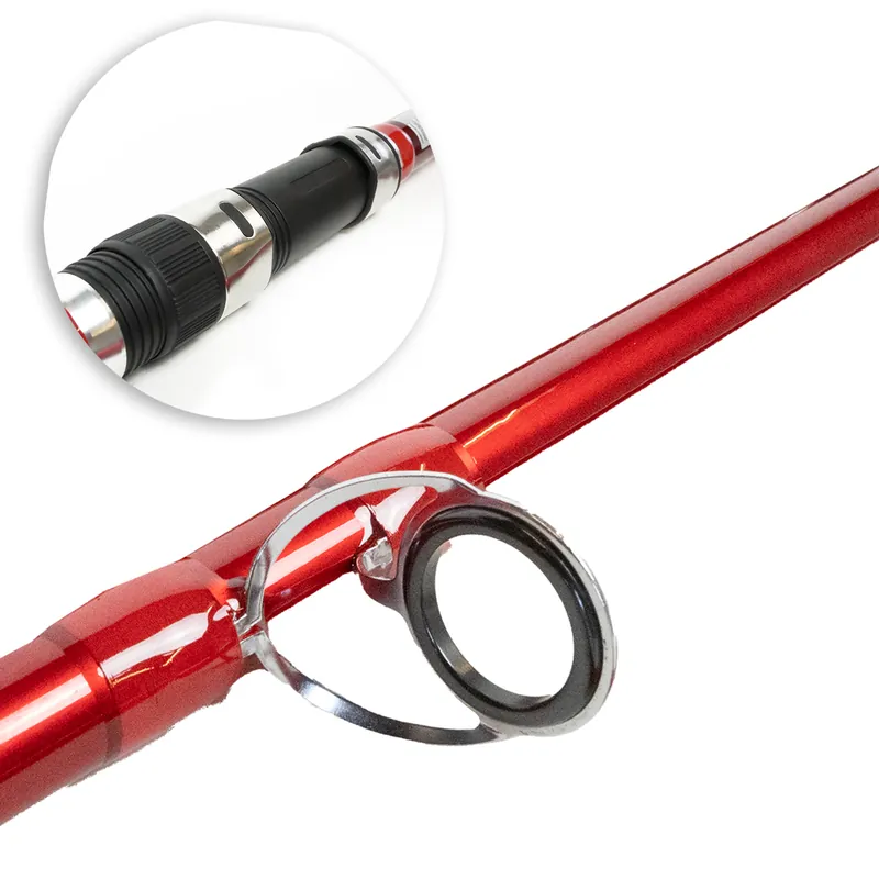 Direct Verzonden X2 Red Devil Surf TX | Strandhengel | 3-Delig | 100-200g | 4.20m