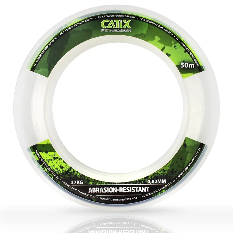 Uitverkoop Catix Fluorcarbon Meerval leader 50m 0,82mm 37kg