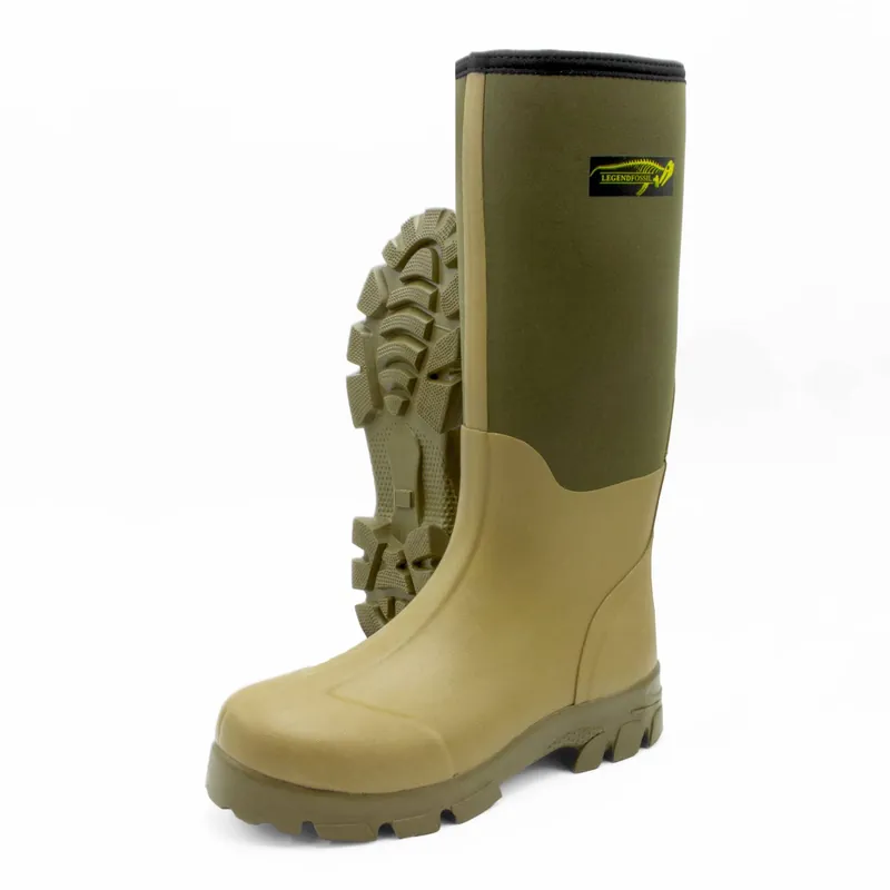 Legendfossil - Fat Neopreen Rubber Laarzen - Regenlaarzen - Outdoor Laarzen - Waterdicht - Wandellaarzen Mt 41 Snelle Levering