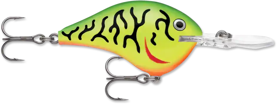 Hete Deal Rapala DIVES-TO DT10 6cm Fire Tiger