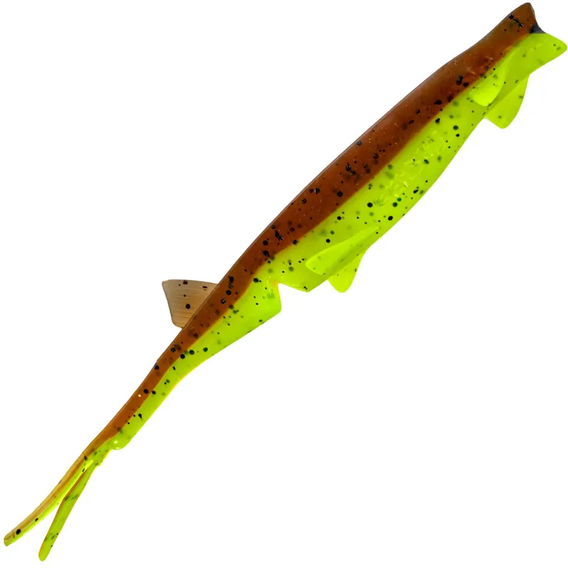 Merkproduct Senshu - Pelagic Shad - 24cm - 46gr - 1st - Green Pumpkin / Chartreuse