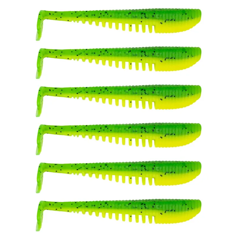 Gereduceerde Prijs Senshu - MG Shad - 7,5cm - 6st - Lime