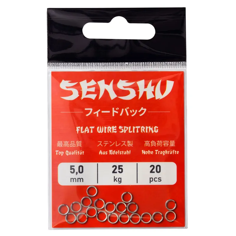 Bestseller Senshu - Splitringen - RVS - 5mm - 25kg - 20st