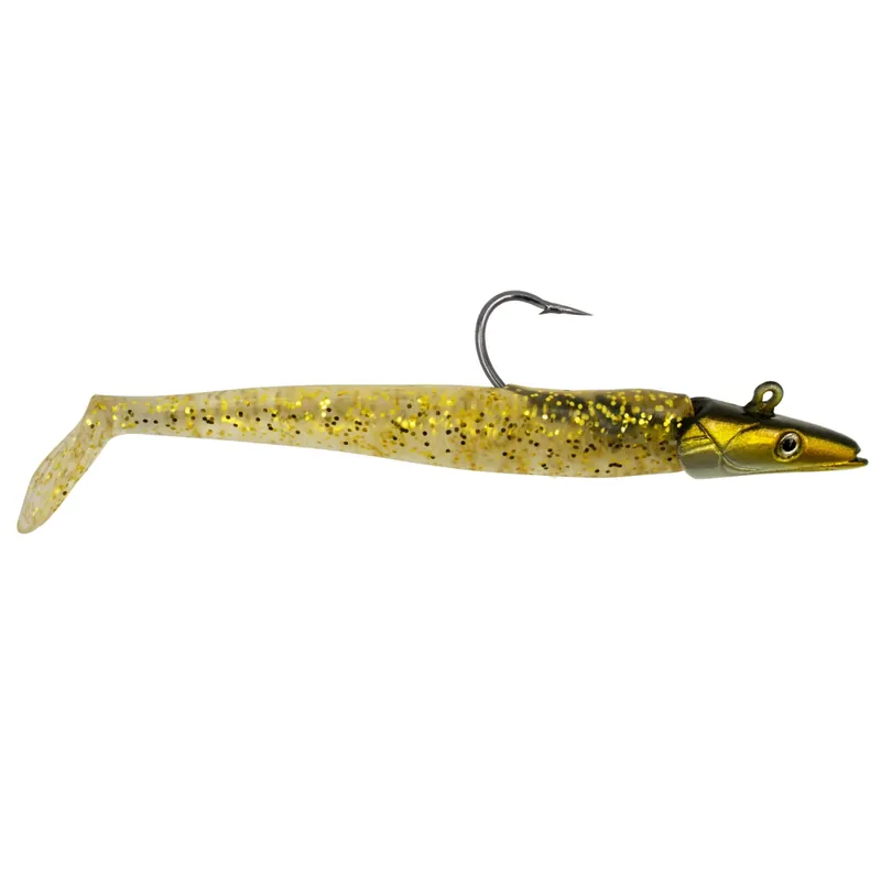 Alleen Vandaag Team Deep Sea - Sandeel Shad - 12cm - 22gr - 1st - Goldy
