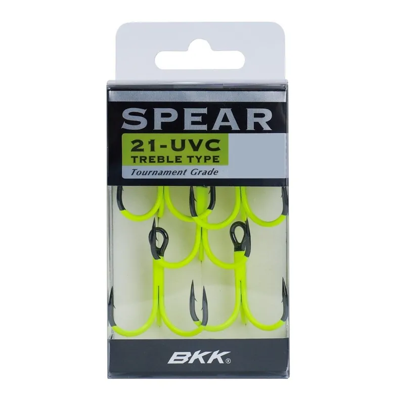 BKK SPEAR-21 UVC Maat 2/0 Stuks 5 - Fluo Gele Dreg Lage Kosten