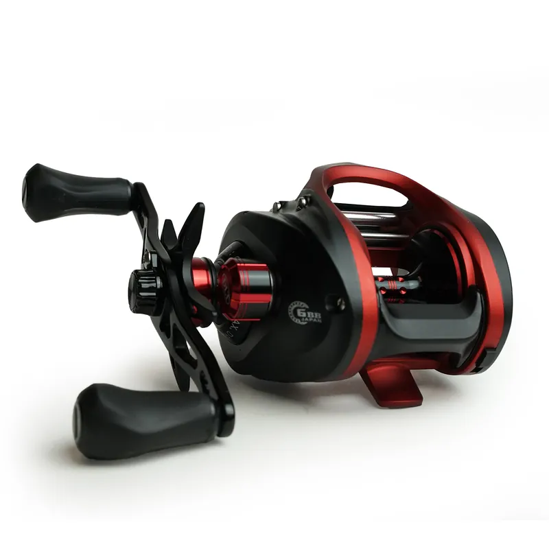 Koopje DLT Legend XRV 5000 Baitcast reel - 17Kg Ster Slip - Ratel Uitvoering