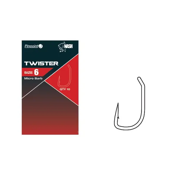 Tijdelijk Beschikbaar Nash - Twister Hook - Maat 5