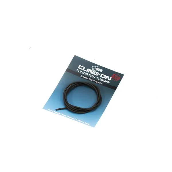 Uitverkoop Nash - Cling On - Tungsten Tubing 2m - Silt