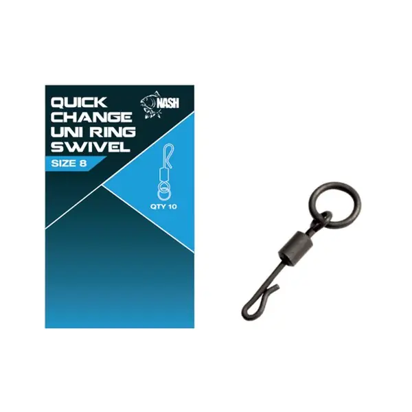 Finale Uitverkoop Nash - Quick Change Ring Swivel Size 8