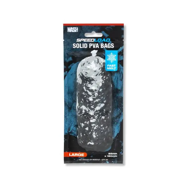 Finale Uitverkoop Nash - Speedload - Solid PVA Bags - Fast Melt - Large
