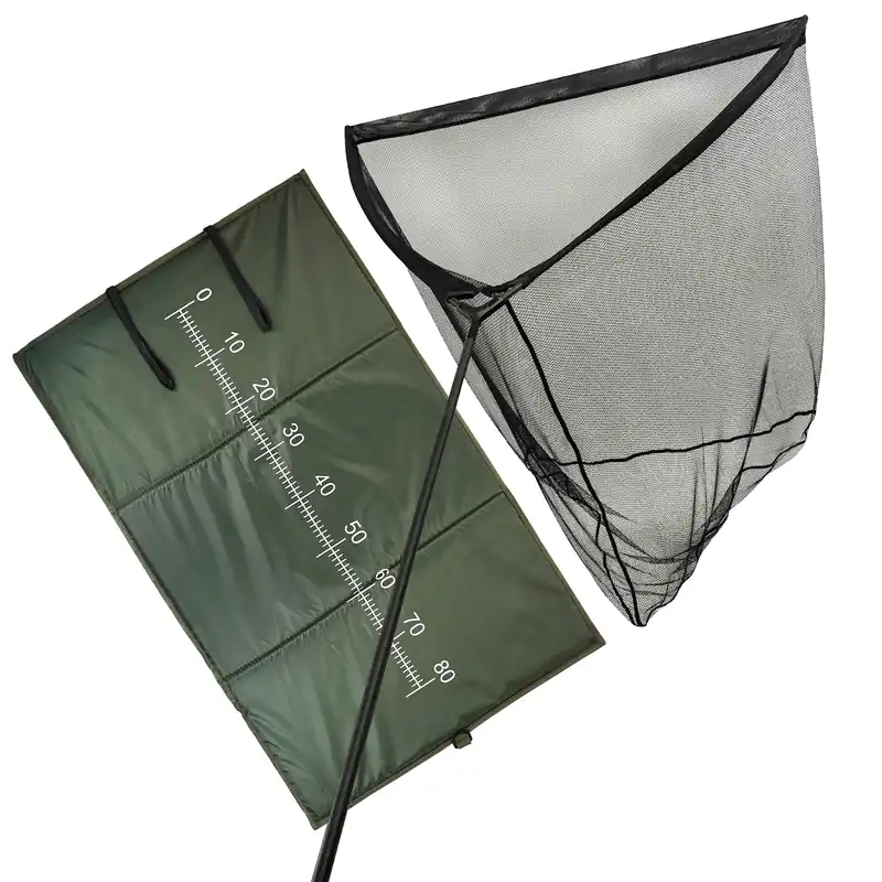 Fish-Xpro Carp Landings set - Karpernet met Onthaakmat - karperschepnet Direct Beschikbaar