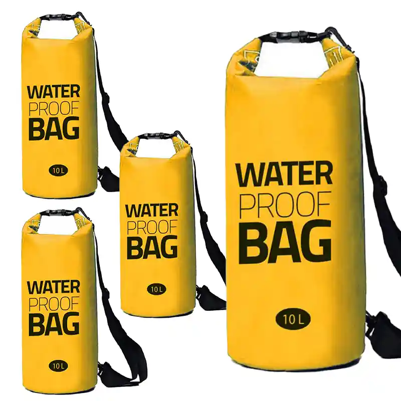 Eurocatch | Waterdichte Dry Bag | Duffel Bag | Waterdichte Tas | Geel | 10 liter Betrouwbaar