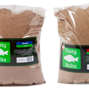 Veilige Betaling Tasty Baits Brasem & Voorn Compleet Lokvoer - 2x 4kg - Lokvoer - Witvis - Kant en Klaar