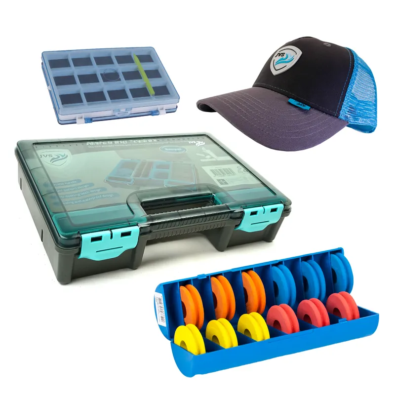 JVS Witvis Opberg Set - Tackle Organizer set - 4 delig - Tackle Box Aanbieding