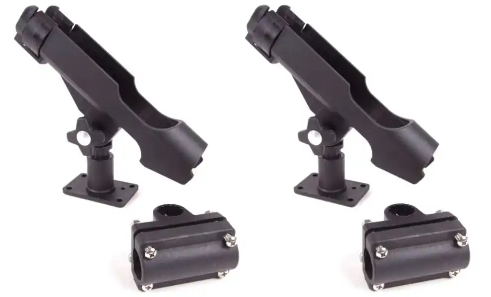 DLT Boot Hengelsteun set ABS 2 stuks - Bootsteun - Hengelsteun - Eenvoudige montage Aanbieding