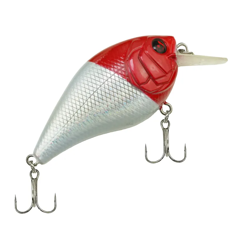Viper Pro Snack Bite Crankbait - 6cm - Rattlin - Red Head Silver Populair