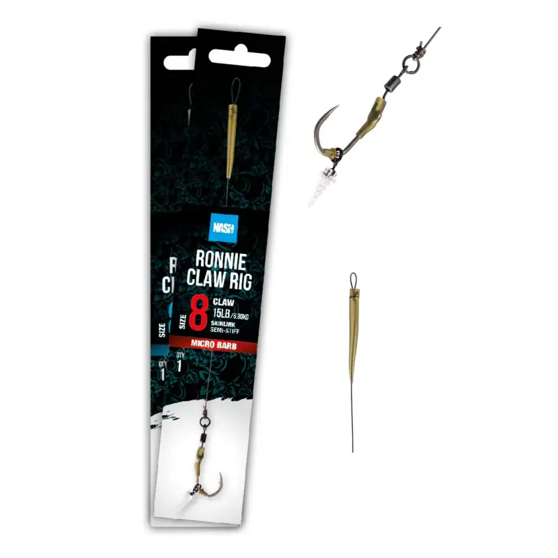 Nash Ronnie Claw Rig - Size 2 Beperkte Voorraad