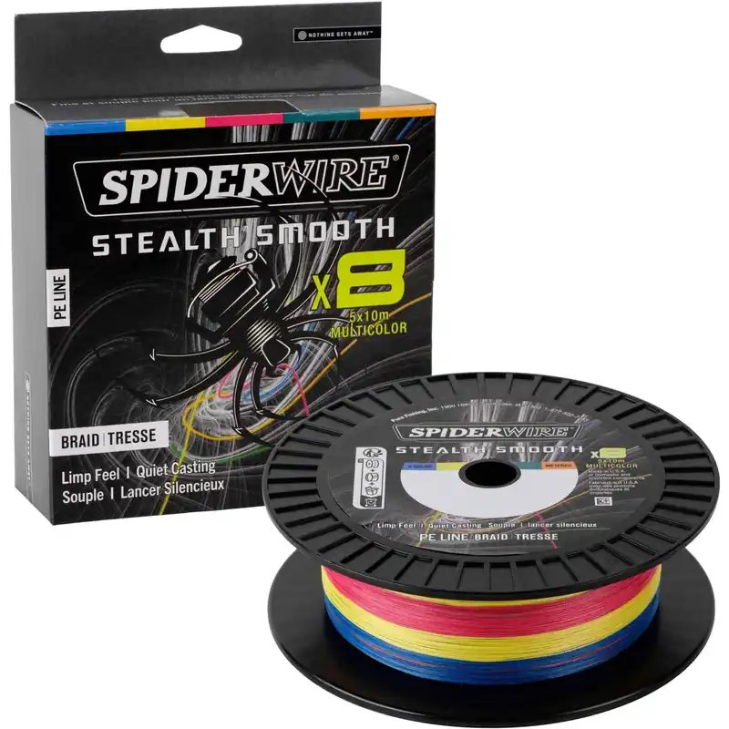 Voordeelprijs Berkley Spiderwire Stealth Smooth X8 - 5x10m - 600m - 26.4kg - 0.29mm