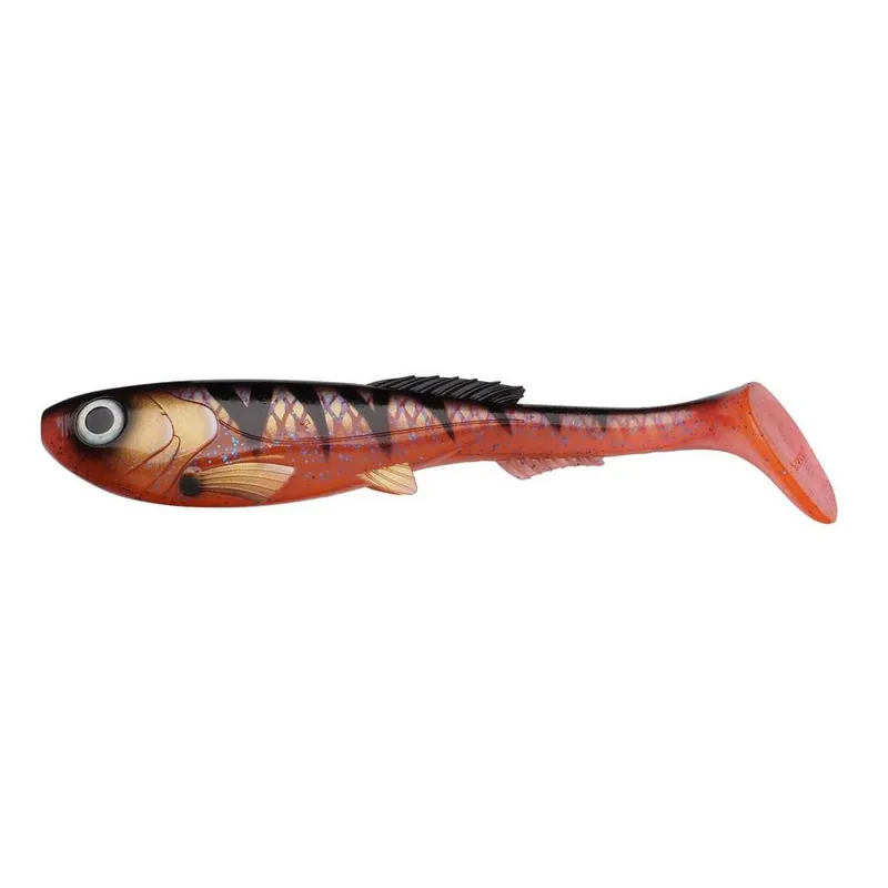 Aanbieding Abu Beast Paddletail - 21cm - 1pcs - Red Tiger