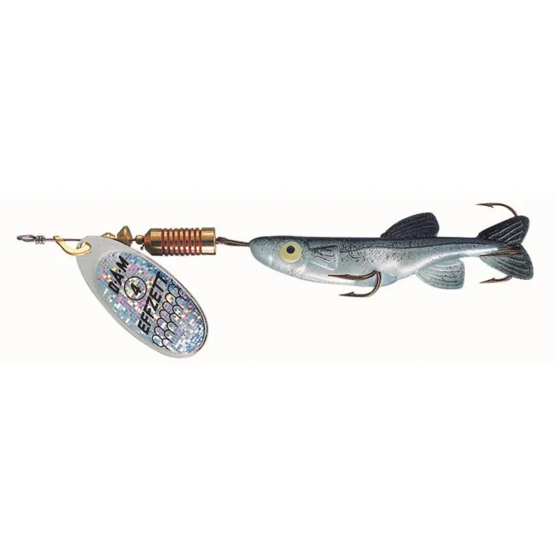 Veilige Betaling Dam Minnow Spinner 3 - 7G - Sinking - Silver/Black