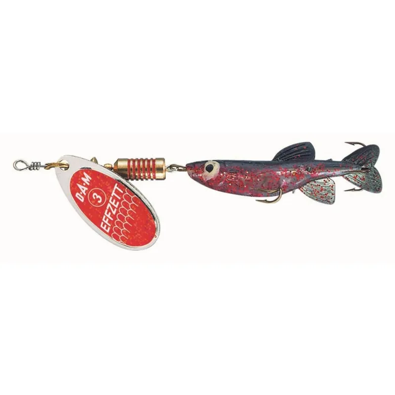 Favoriet Dam Minnow Spinner 3 - 7G - Sinking - Red/Glitter
