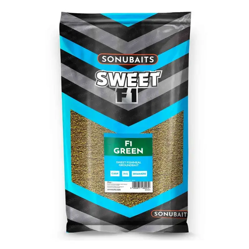 Sonubaits Green Groundbait - F1 - 2kg Shop Nu