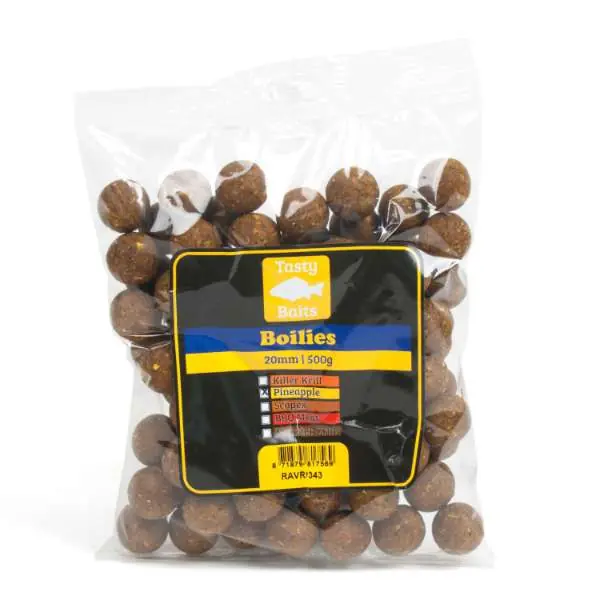 Tasty Baits Daypack Boilie Pineapple 20mm 500g Snelle Levering