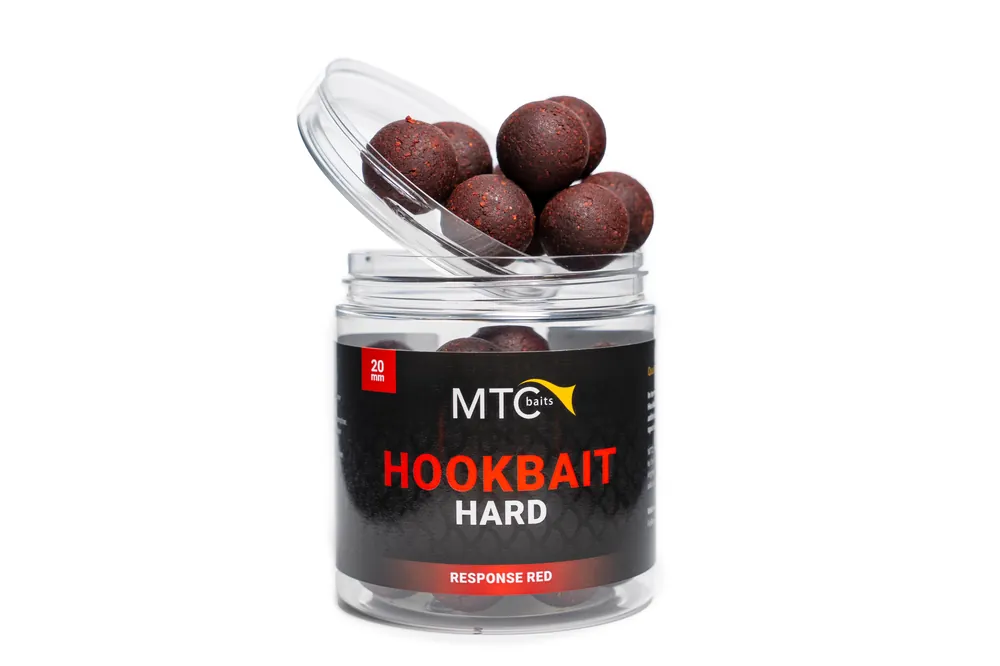 Gecertificeerd MTC Hookbait Hard - Response Red - 16mm