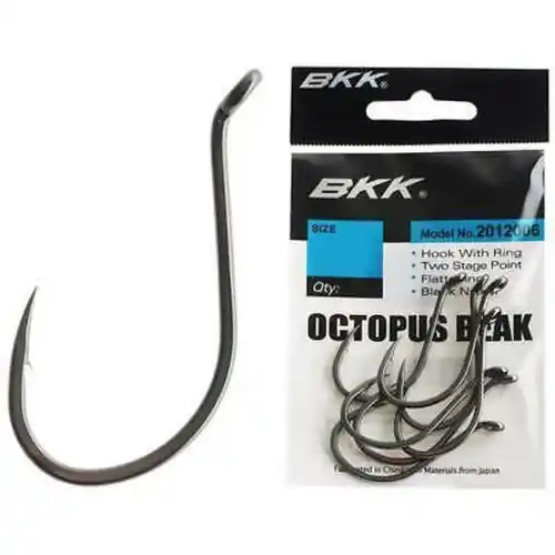 Op = Op BKK Octopus Beak Black Nickel - Size 4/0#