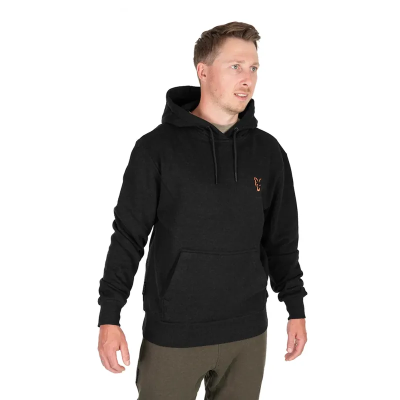 Fox Collection Hoody - Black/Orange - 2XL Beste Prijs