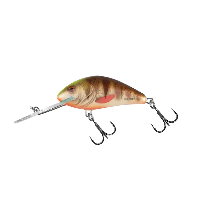 Koop Vandaag Salmo Hornet - Floating - 6cm - Spotted Brown Perch