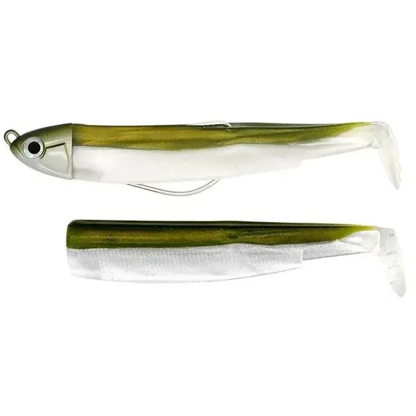Fiiish Black Minnow - Combo Shallow - 6g - Khaki - 12cm Nieuw