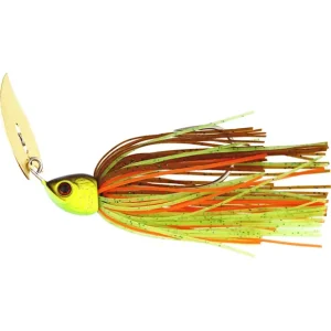 Aanbieding Westin Bladebite V2 - Tungsten Bladed Jig - 9g - Sinking - Brown Chartreuse