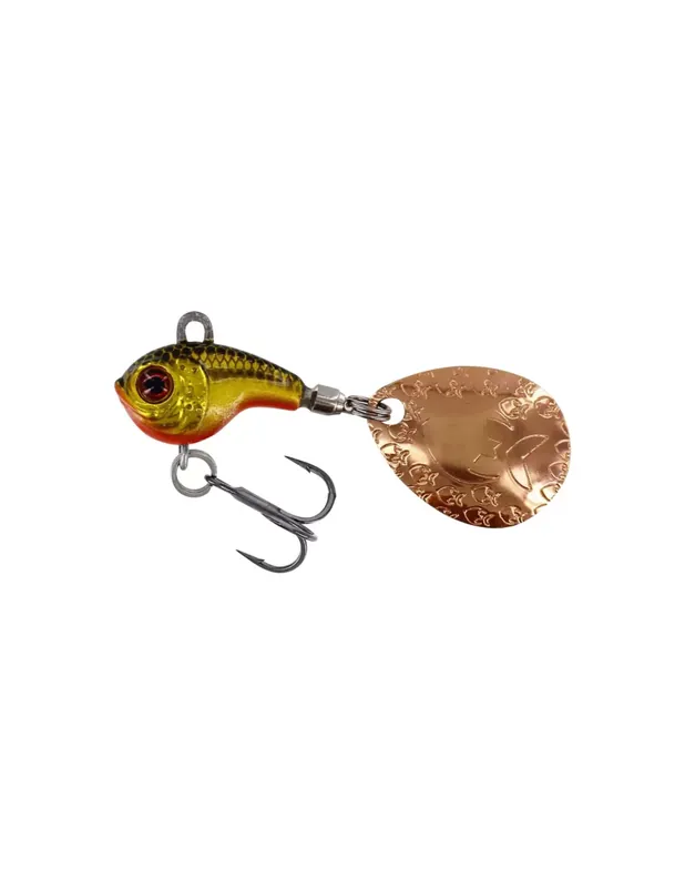 Westin Dropbite - Tungsten Spin Tail Jig - 2.2cm - 18g - Gold Rush Beperkte Voorraad