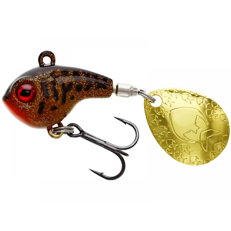 Uitverkoop Westin Dropbite - Spin Tail Jig - 3,7cm - 22g - Motoroil Burbot