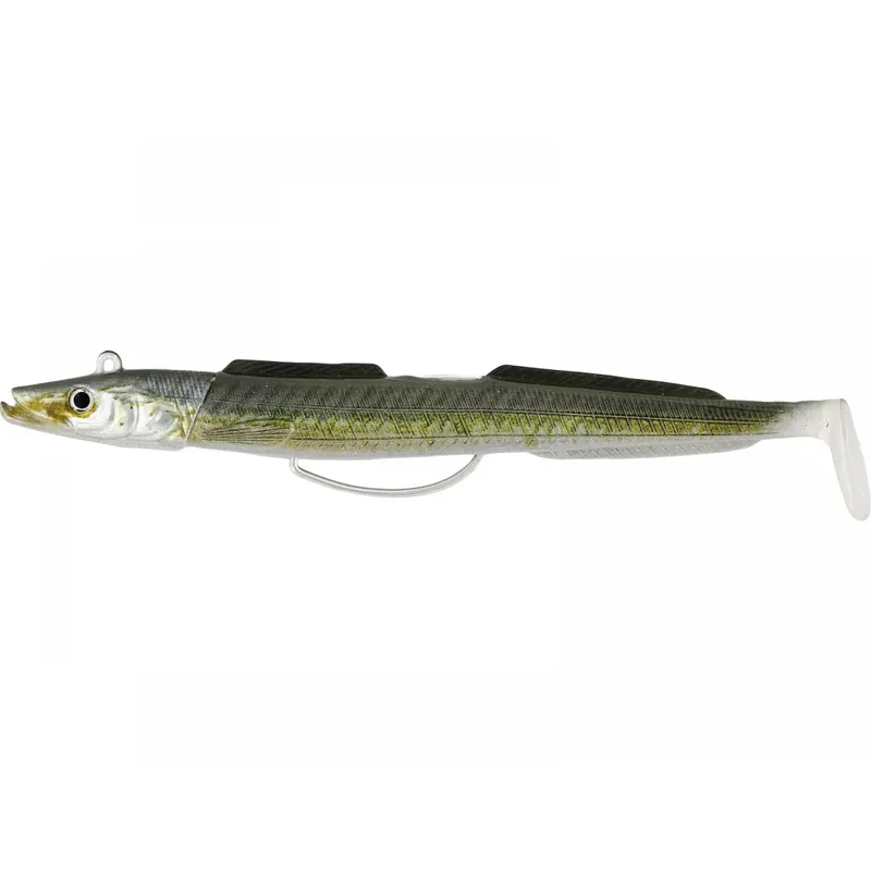 Exclusieve Aanbieding Westin Sandy Andy - Weedless Jig - 10cm - 16g - Real Sandeel