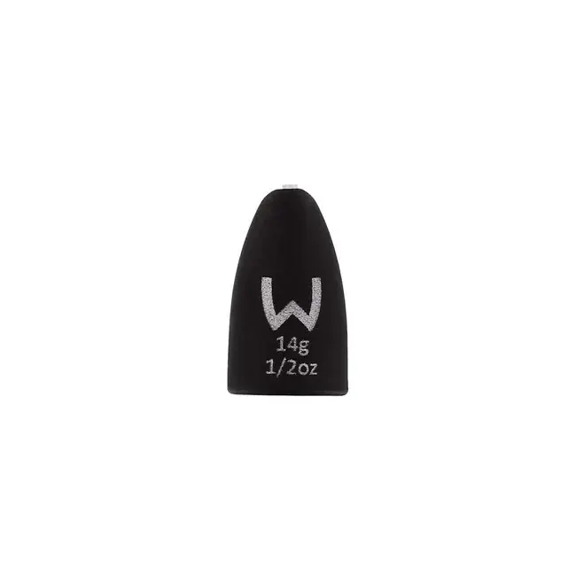 Beperkt Aanbod Westin Tungsten Bullet Weights - 14g - Matte Black - 2Pcs
