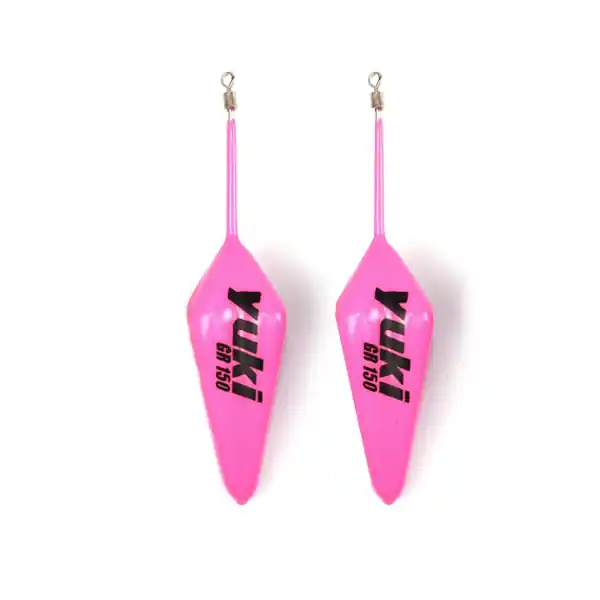 Yuki Piramide Lood - 2 stuks - Pink Glow - 2x 90g Koopje