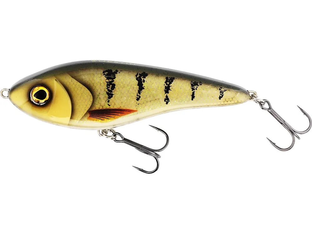 Lage Kosten Westin - Jerk - 14Cm 65G - Sinking - 3D Amber Perch